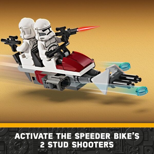 Lego Star Wars 75372 - Paquete de batalla de soldado clon y droide de batalla – 215 piezas - Imagen 4