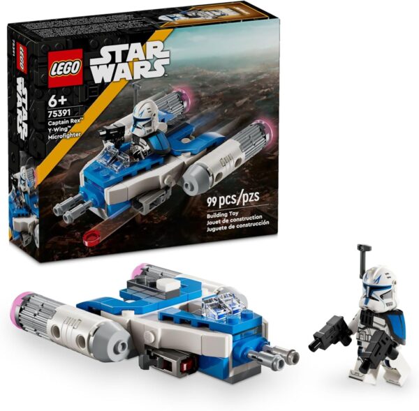 Lego Star Wars: 75391 The Clone Wars Captain Rex Y-Wing Microfighter - 99 Piezas