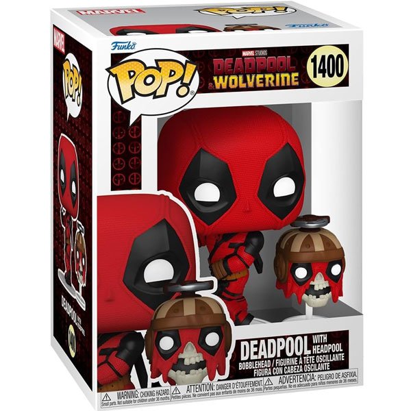 Funko Pop! Deadpool & Wolverine - Deadpool with Headpool 1400 - Imagen 3