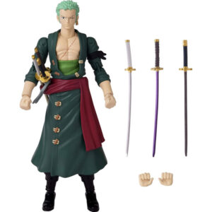 One PIece Bandai Zoro Ronoroa Anime Heroes Articulado 36932