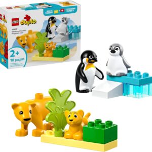 Lego Duplo Town 10442 Pingüinos y Leones - 10 Piezas