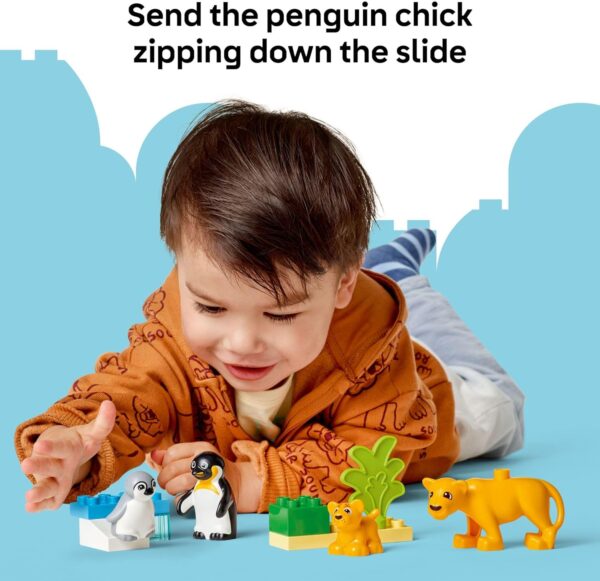 Lego Duplo Town 10442 Pingüinos y Leones - 10 Piezas - Imagen 4