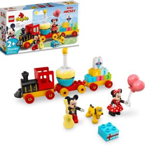 Lego Duplo Disney Mickey & Minnie Tren de cumpleaños 10941 22 Piezas