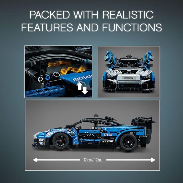 Lego Technic 42123 Mclaren Senna GTR Racing Sports – 830 Piezas - Imagen 2