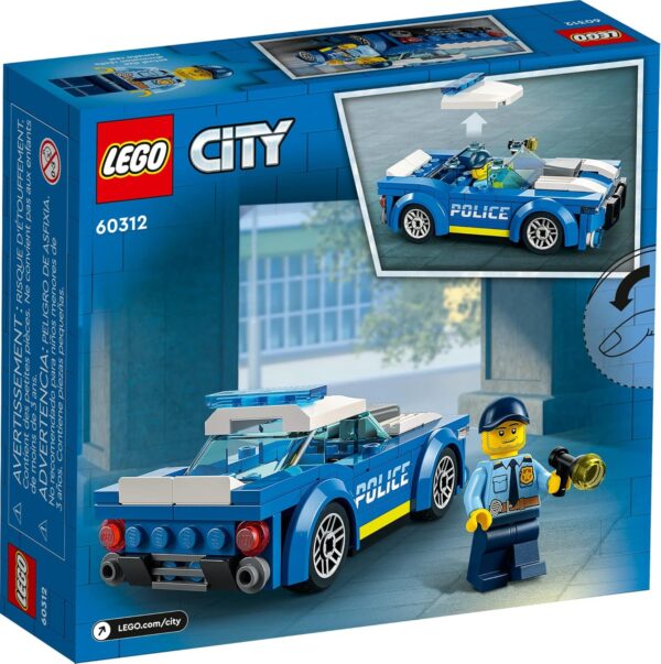 Lego City coche de policía de la ciudad 60312 - 94 Piezas - Imagen 4