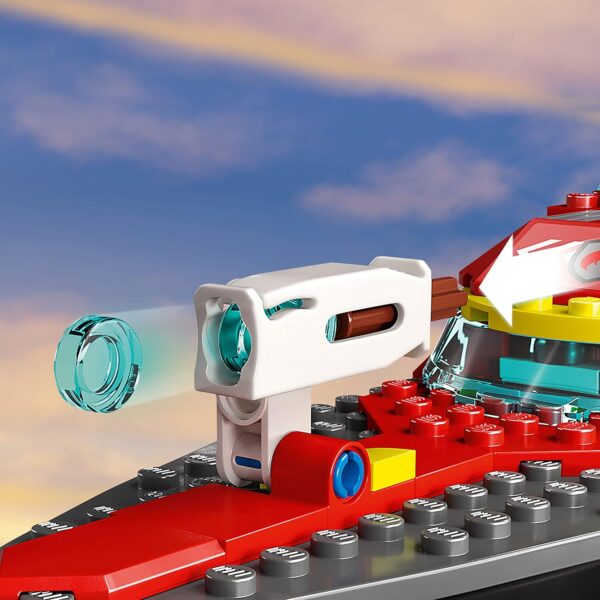 LEGO City 60373 Fire Rescue Boat - 144 Piezas - Imagen 3