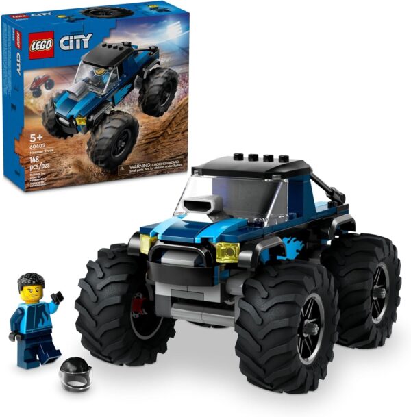 LEGO City 60402 Blue Monster Truck - 148 Piezas