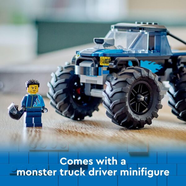 LEGO City 60402 Blue Monster Truck - 148 Piezas - Imagen 3