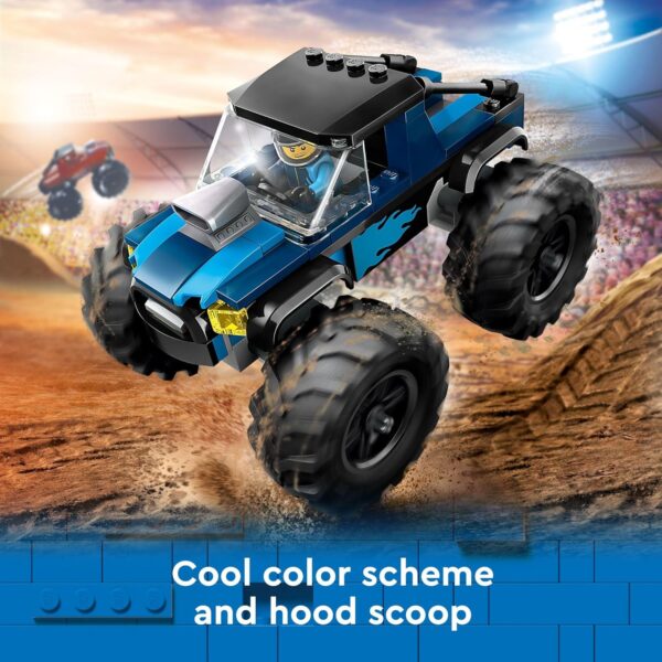 LEGO City 60402 Blue Monster Truck - 148 Piezas - Imagen 4