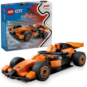 Lego City 60442 Formula 1 F1 Piloto con Auto McLaren – 86 Piezas
