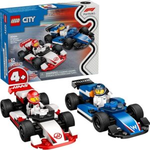 Lego City 60442 Formula 1 F1 Williams Racing & Haas – 92 Piezas