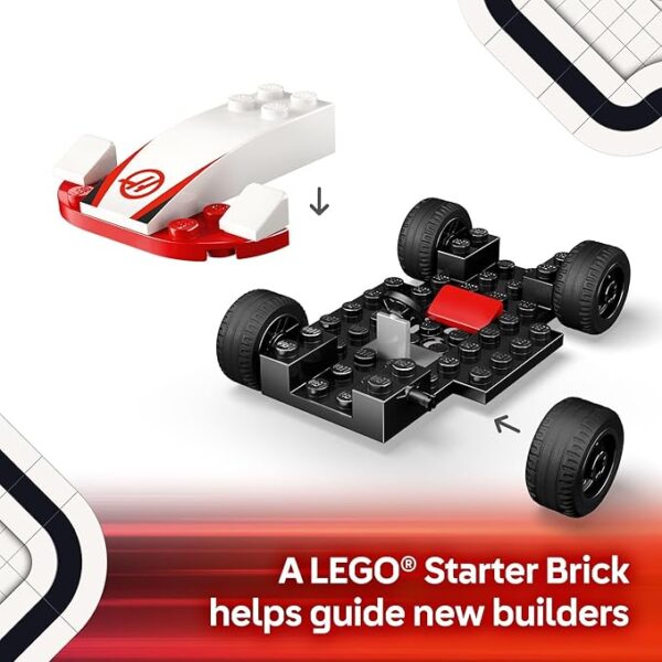 Lego City 60442 Formula 1 F1 Williams Racing & Haas – 92 Piezas - Imagen 4