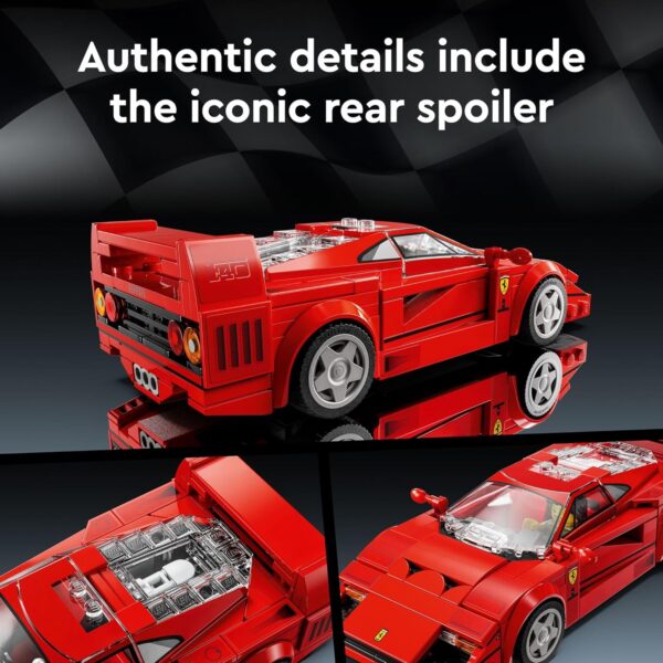 Lego Speed Champions Ferrari F40 Supercar 76934 318 piezas - Imagen 4