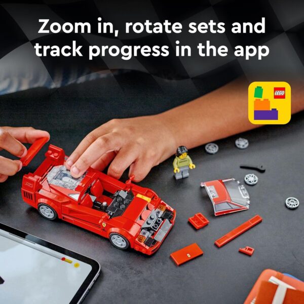 Lego Speed Champions Ferrari F40 Supercar 76934 318 piezas - Imagen 3