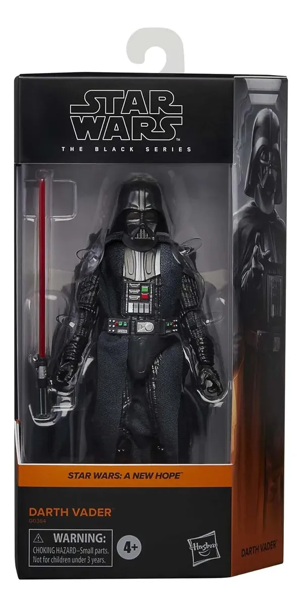 Figura Darth Vader Black Serie Star Wars Hasbro A New Hope - Imagen 4