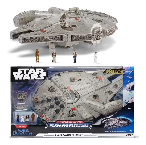 Nave Halcon Milenario Star Wars Micro Galaxy Squadron Millennium Falcon