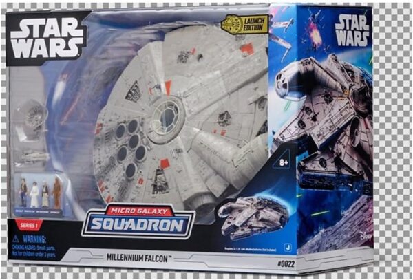 Nave Halcon Milenario Star Wars Micro Galaxy Squadron Millennium Falcon - Imagen 3