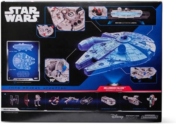 Nave Halcon Milenario Star Wars Micro Galaxy Squadron Millennium Falcon - Imagen 4