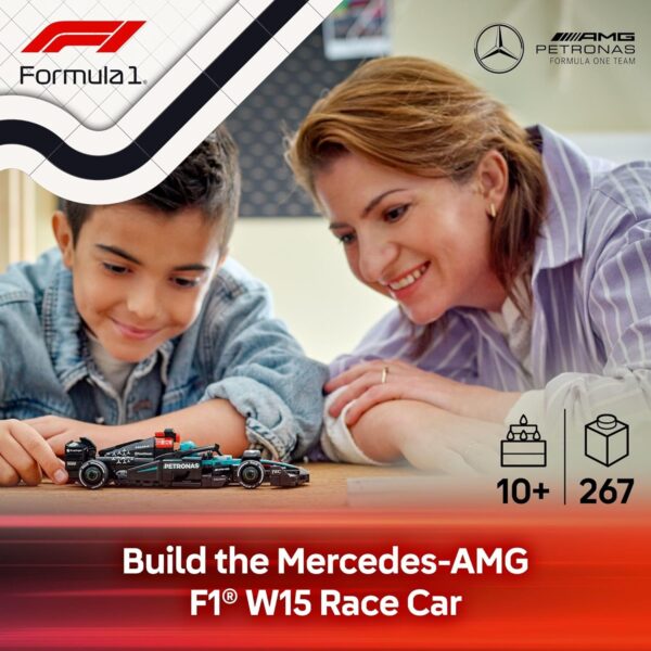 Lego Formula 1 F1 Mercedes AMG F1 W15 Speed Champions 77244 267 piezas - Imagen 2