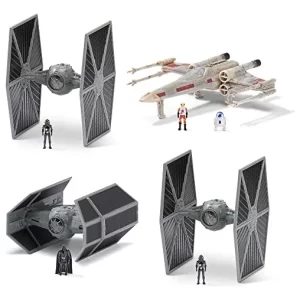 Naves Star Wars Micro Galaxy Squadron Death Star Trench Run Battle Pack 4 Vehículos
