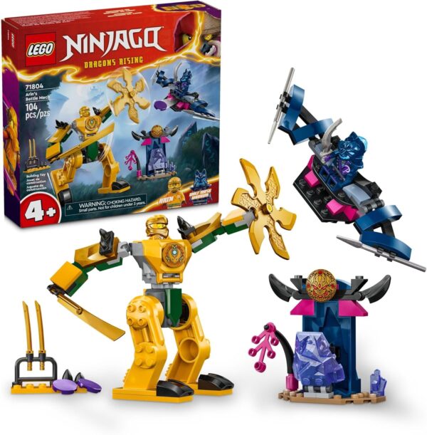 Lego Ninjago El robot de Combate de Arin 71804 - 104 Piezas