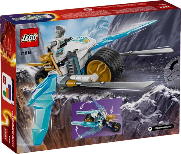 Lego Ninjago Moto De Hielo De Zane 71816 - 84 Piezas - Imagen 4