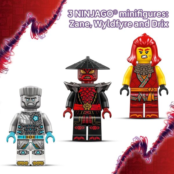 Lego Ninjago Zane's Battle Suit Mech Ninja Toy 71827 - 92 Piezas - Imagen 3