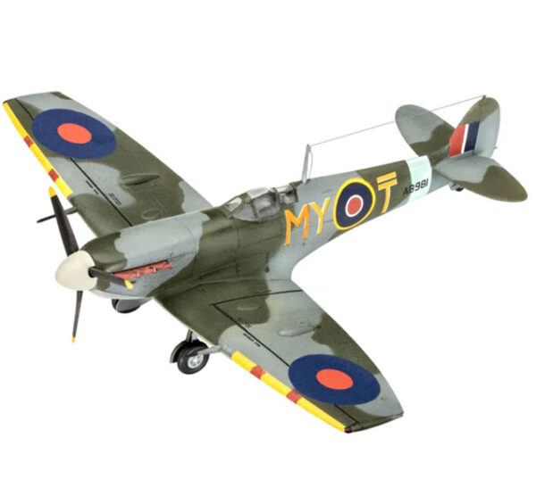 Set de combate Bf109 G-10 y Spitfire Mk.V 1/72 - Revell 03710 - 76 piezas - Imagen 3