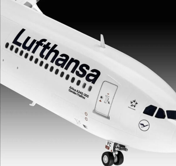 Avion Airbus A340-300 "Lufthansa" 1/144 - Revell 03803 - 114 piezas - Imagen 2