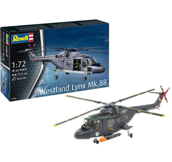 Helicoptero Westland Lynx Mk.88® 1/72 - Revell 03805 - 66 piezas
