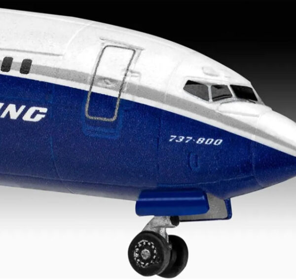 Avion Comercial Boeing 737-800 1/288 - Revell 03809 - 25 piezas - Imagen 2