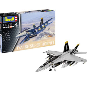 Avion F-A-18F Super Hornet 1/72 - Revell 03834 - 97 piezas
