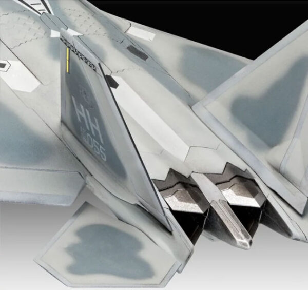 Avion Lockheed Martin F-22A Raptor 1/72 - Revell 03858 - 116 piezas - Imagen 4