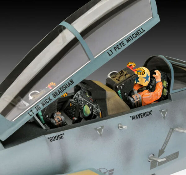 Avion F-14A Tomcat "Top Gun" de Maverick 1/48 - Revell 03865 - 97 piezas - Imagen 4