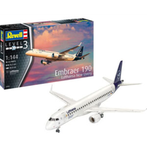 Avion Embraer 190 "Lufthansa" 1/144 - Revell 03883 - 55 piezas