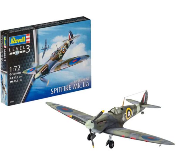 Avion Supermarine Spitfire Mk.IIa 1/72 - Revell 03953 - 38 piezas