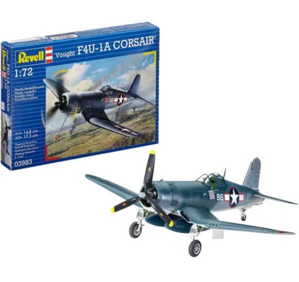 Avion Vought F4U-1D Corsair 1/72 - Revell 03983 - 63 piezas