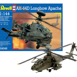 Helicoptero AH-64D Longbow Apache 1/144 - Revell 04046 - 79 piezas