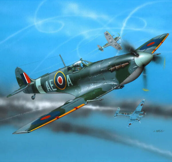 Avion Supermarine Spitfire Mk.V 1/72 - Revell 04164 - 39 piezas - Imagen 4