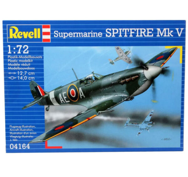 Avion Supermarine Spitfire Mk.V 1/72 - Revell 04164 - 39 piezas - Imagen 3