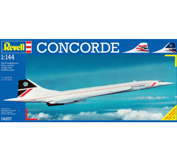 Avion Concorde "British Airways 1/144 - Revell 04257 - 67 piezas