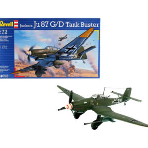 Avion Cazatanques Junkers Ju 87 G-D 1/72 - Revell 04692 - 62 piezas