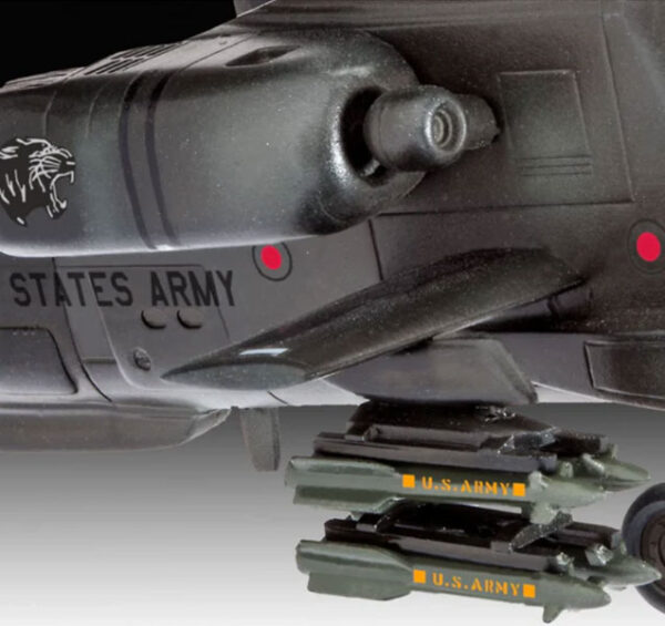 Helicoptero AH-64A Apache 1/100 - Revell 04985 - 56 piezas - Imagen 3