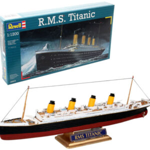 Barco Transatlantico R.M.S. Titanic 1/1200 - Revell 05804 - 40 piezas