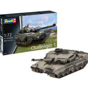 Tanque Challenger 1 1/72 - Revell 03365 - 129 piezas