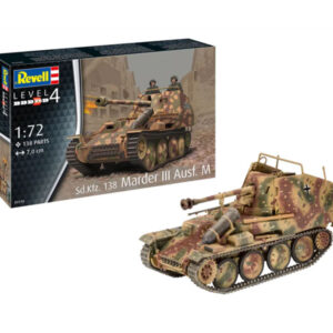 Tanque Sd. Kfz 138 Marder III Ausf. M 1/72 - Revell 03316 - 138 piezas