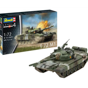 Tanque T-72 M1 1/72 - Revell 03357 - 161 piezas
