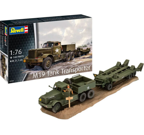 Camion M19 Tank Transporter 1/76 - Revell 03364 - 140 piezas