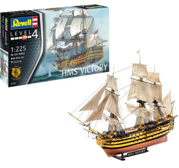 Barco Velero HMS Victory 1/225 - Revell 05408 - 269 piezas