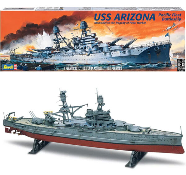 Barco Acorazado USS Arizona 1/426 - Revell 10302 - 133 piezas